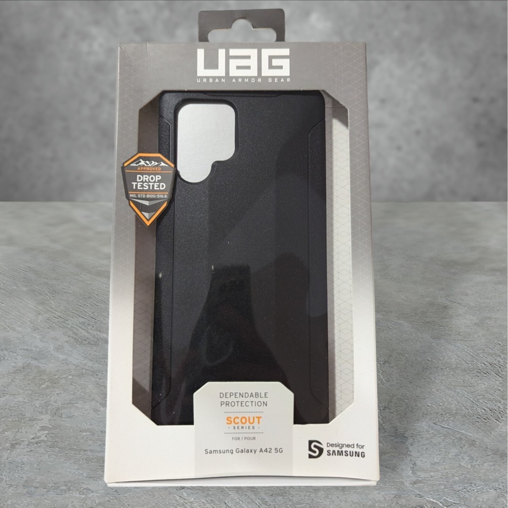 T2. Urban Armor Gear UAG Scout Case for Samsung Galaxy A42 5G In Black‎